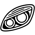 Icono faros vehículos